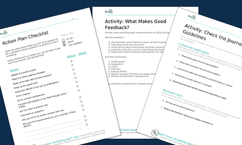Peer review training activity pack